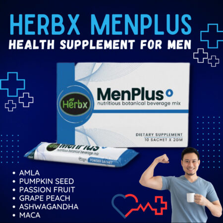 Herbx Menplus Health Supplement