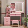 Modern Makeup Vanity Set for Women
