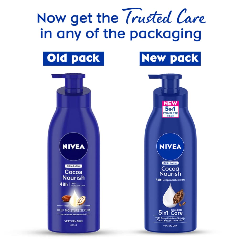 Nivea Nourishing Cocoa 5 in 1 (400mL) 3