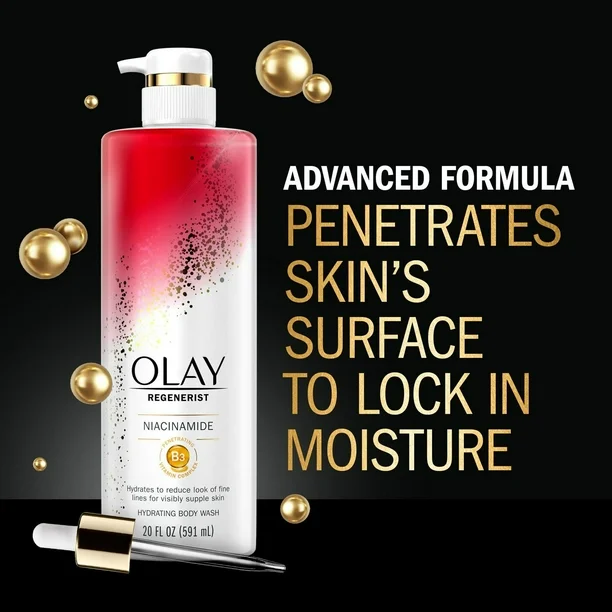 Olay Regenerist Body Wash with Niacinamide Serum Complex - 591ML 2