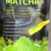 Organic matcha powder tea