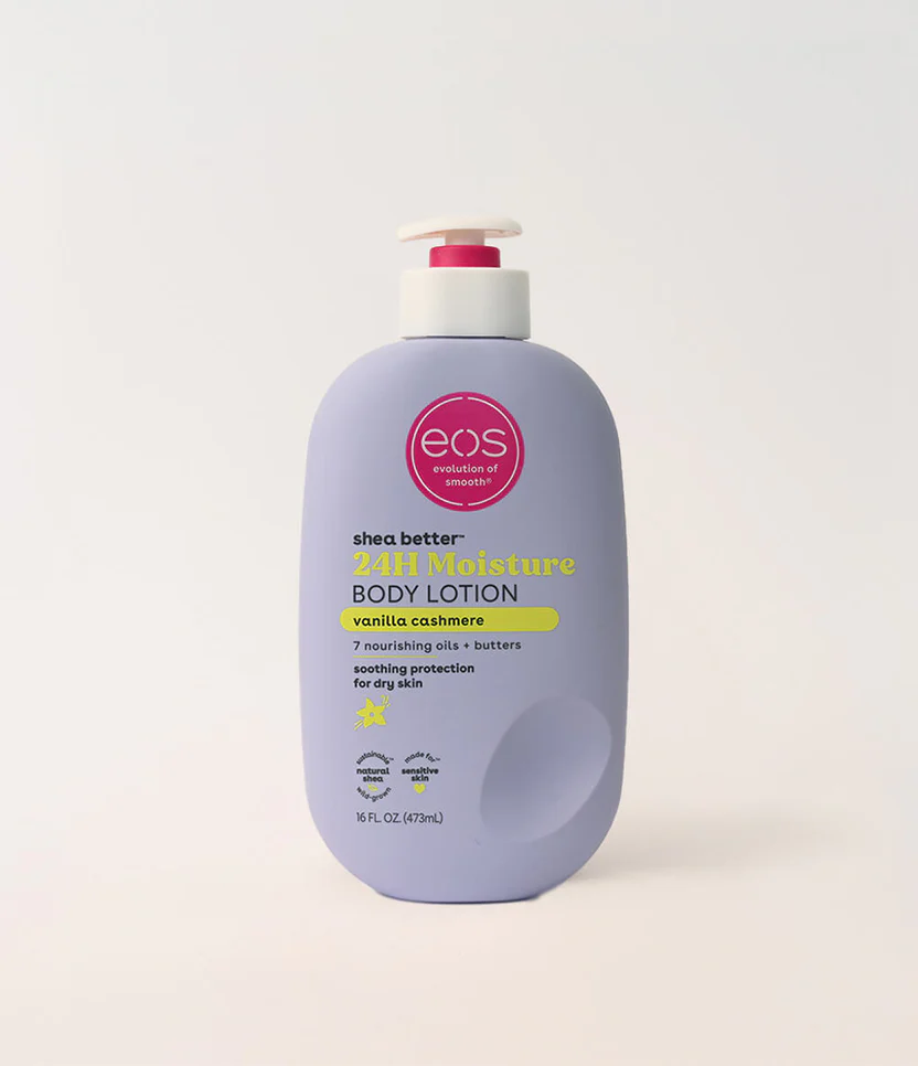 eos Vanilla Cashmere 24H Moisture Body Lotion – 473ml