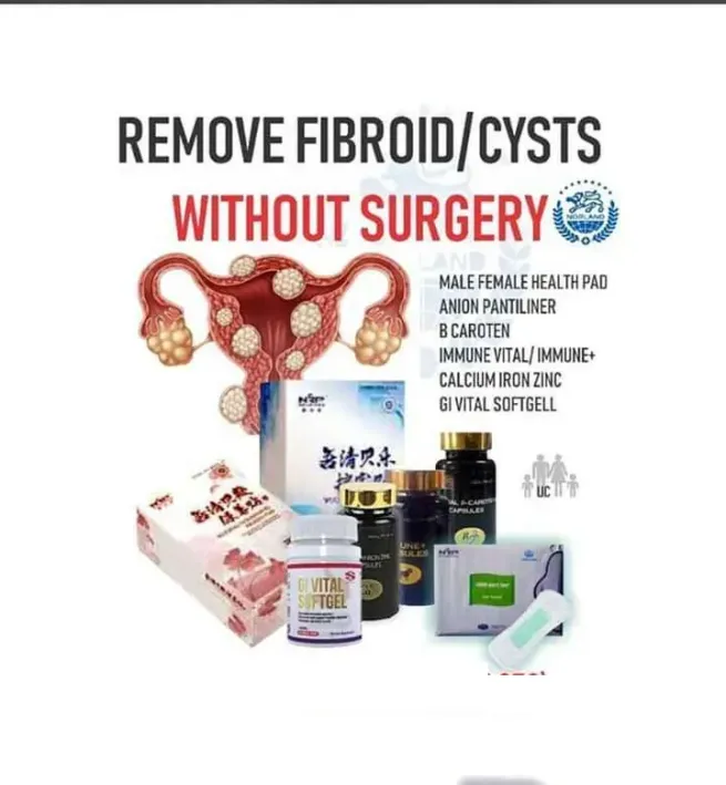 Uterine Fibroid Combo Pack Shrink Fibroid Naturally