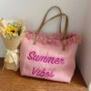 Pink Ladies summer vibe hand bag