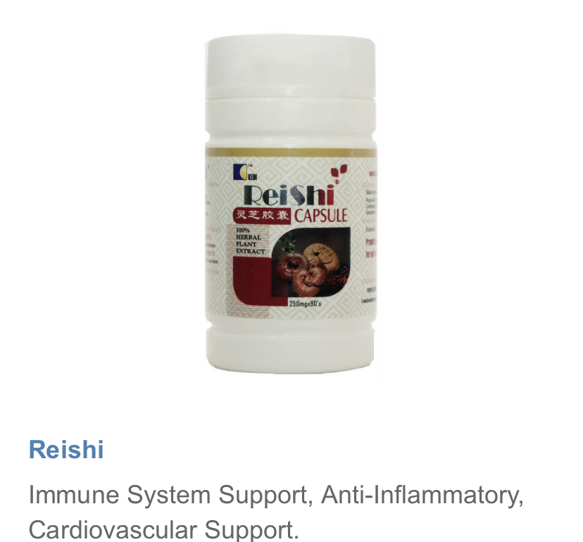 Kedi Reishi Food Supplement Capsules