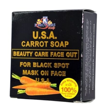 K Brothers USA Carrot Soap Beauty Care Face Out