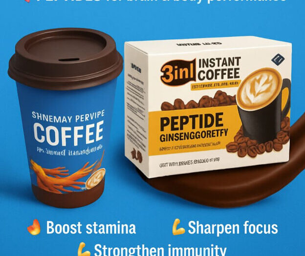 Shineway Instant 3 In 1 Peptide Ginseng Oyster Coffee