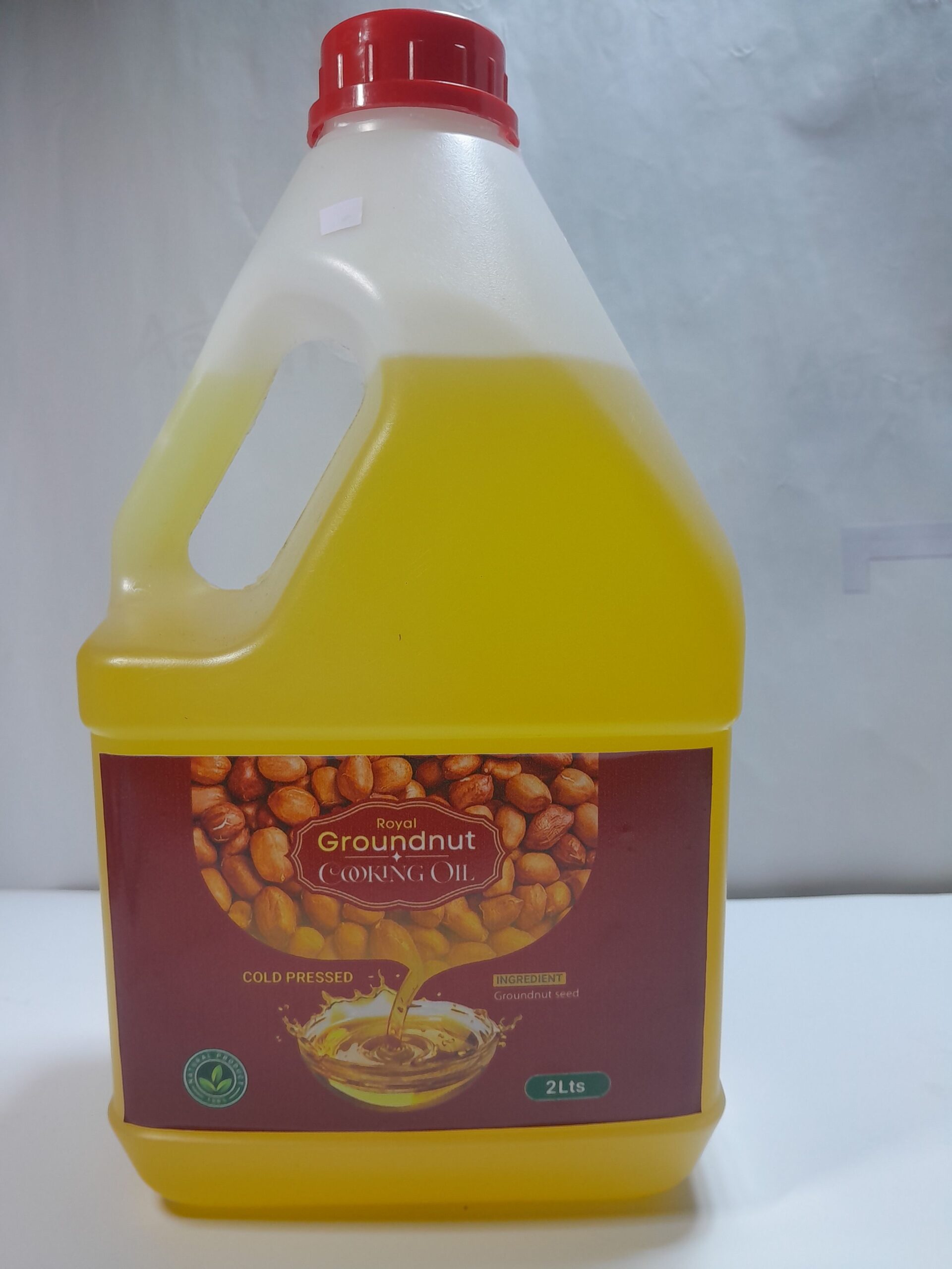 Royal Cold-Pressed Groundnut Cooking Oil 2L