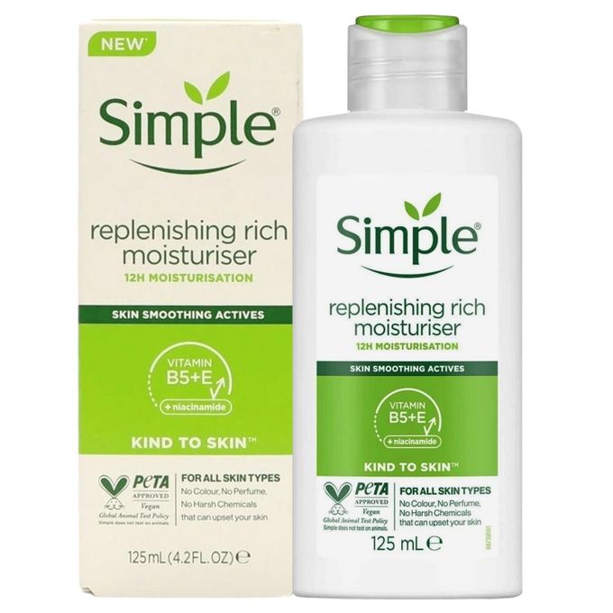 Simple Kind to Skin Replenishing Rich Moisturizer 125ml