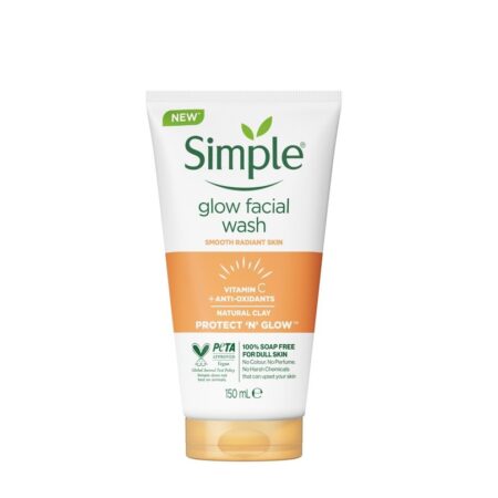 Simple Protect & Glow facial Wash 150ml