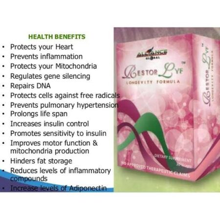 Restorlyf Longevity Anti-Aging Dietary Supplement
