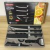 6 Pieces Stainless Kitchen Knife Set