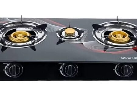 Happy Home 3 Burners Gas Stove Table Top