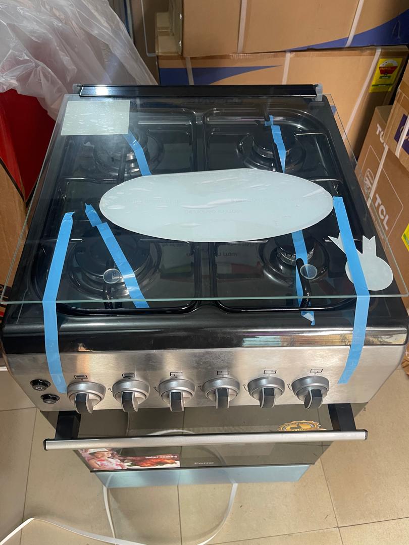 Volcano Auto Ignition 50x60 4 Gas Burner Oven and Grill in Ghana 2