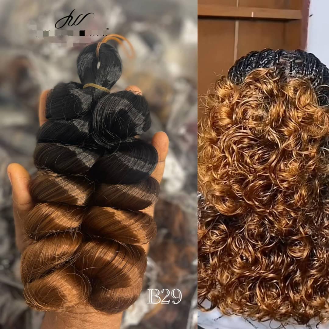 Italy curls hair extension