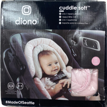 Diono Cuddle Soft 2-in-1 Baby Head Neck Support Pillow