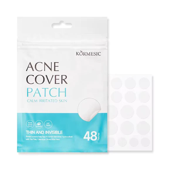 Acne Pimple Patch - Hydrocolloid Spot Treatment (48 Patches)